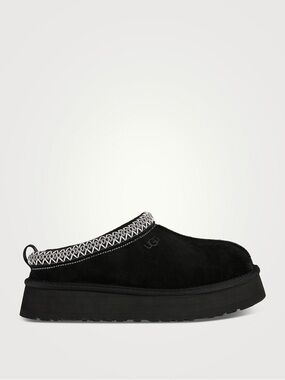 UGG Tazz Suede And Sheepskin Slippers